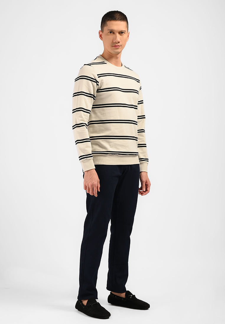 MOC Sweatshirt Lengan Panjang Pria HAGRID-BEIGE