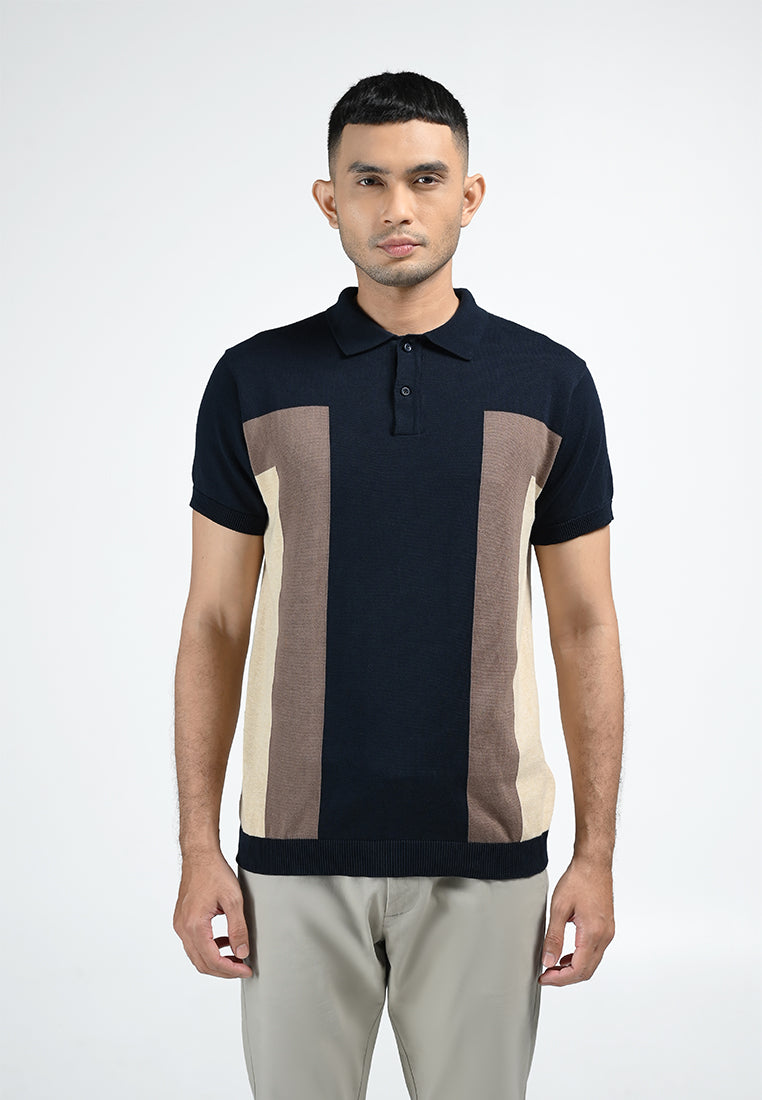 MOC Kaos Polo Lengan Pendek Pria WINGSTON-BROWN