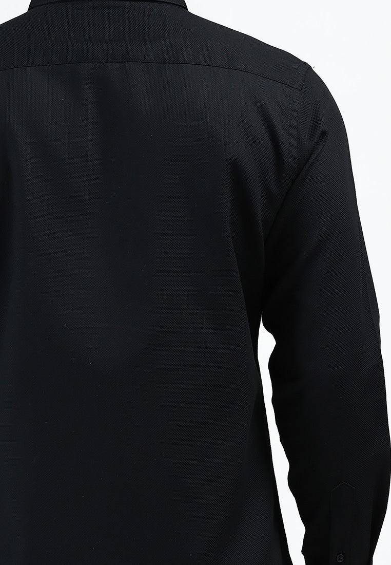 MOC Kemeja Lengan Panjang Pria ARTURO-BLACK
