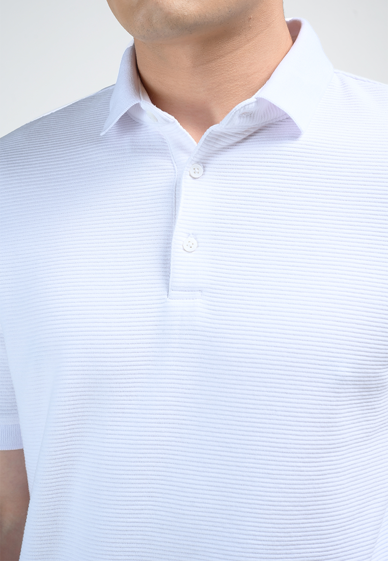 MOC Kaos Polo Lengan Pendek Pria KORTZY-WHITE