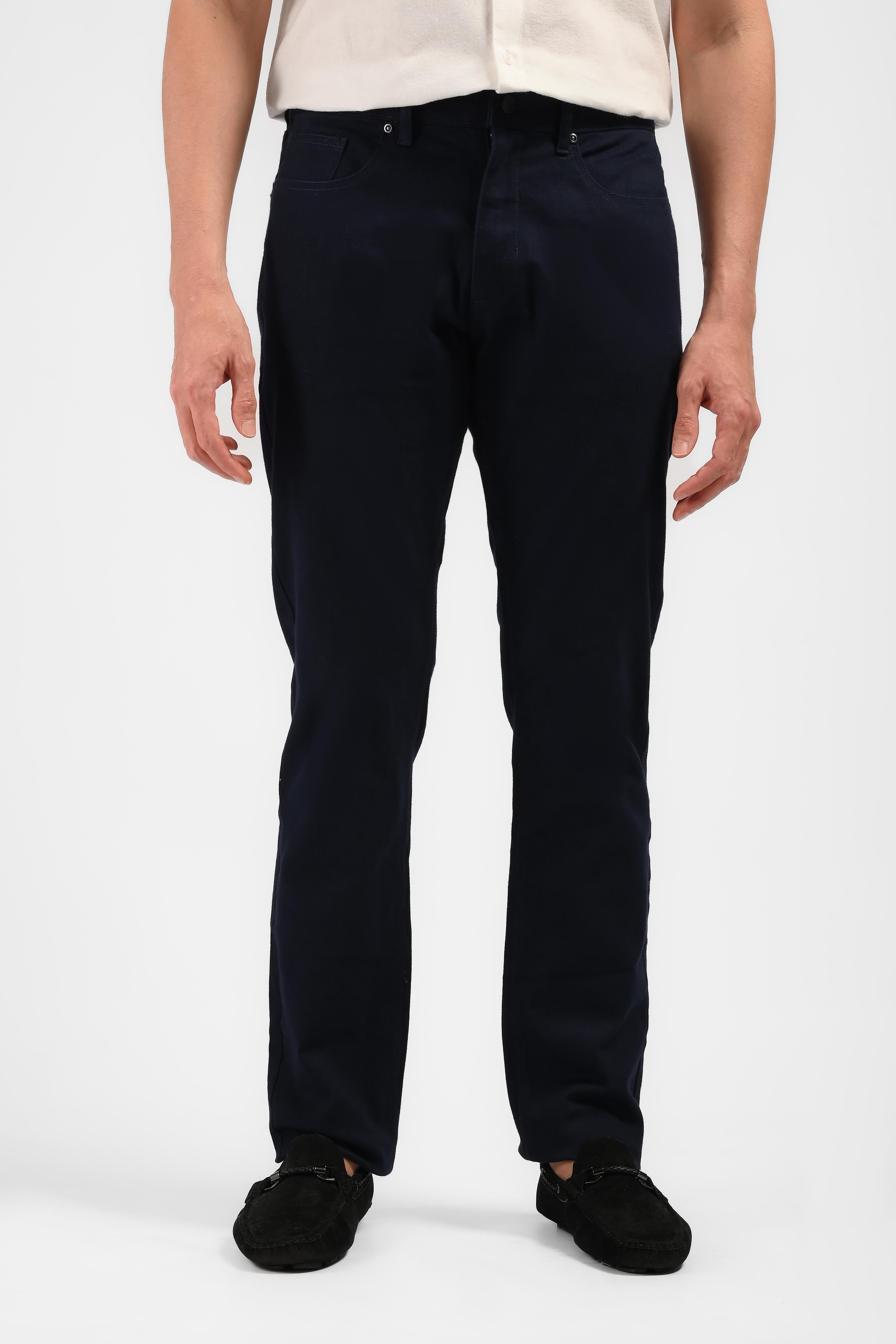 MOC Celana Panjang Chinos Pria Slim Fit VERBY-NAVY