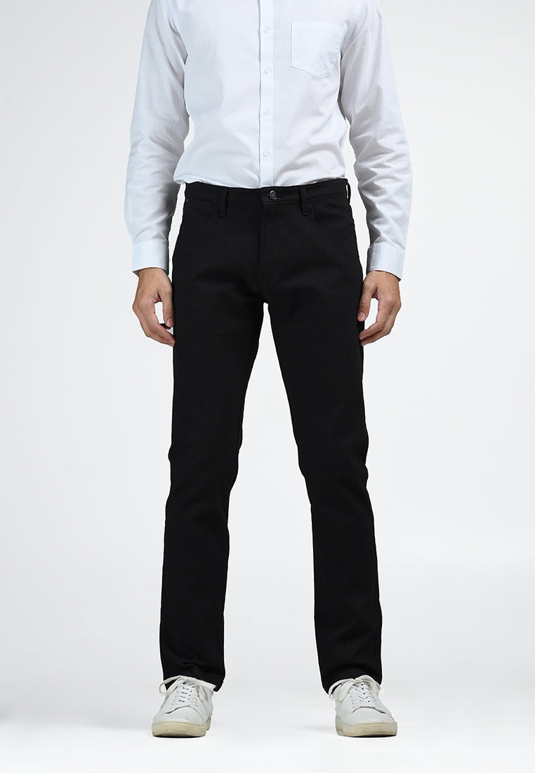 MOC Celana Panjang Pria Slim Fit XAVIER-BLACK