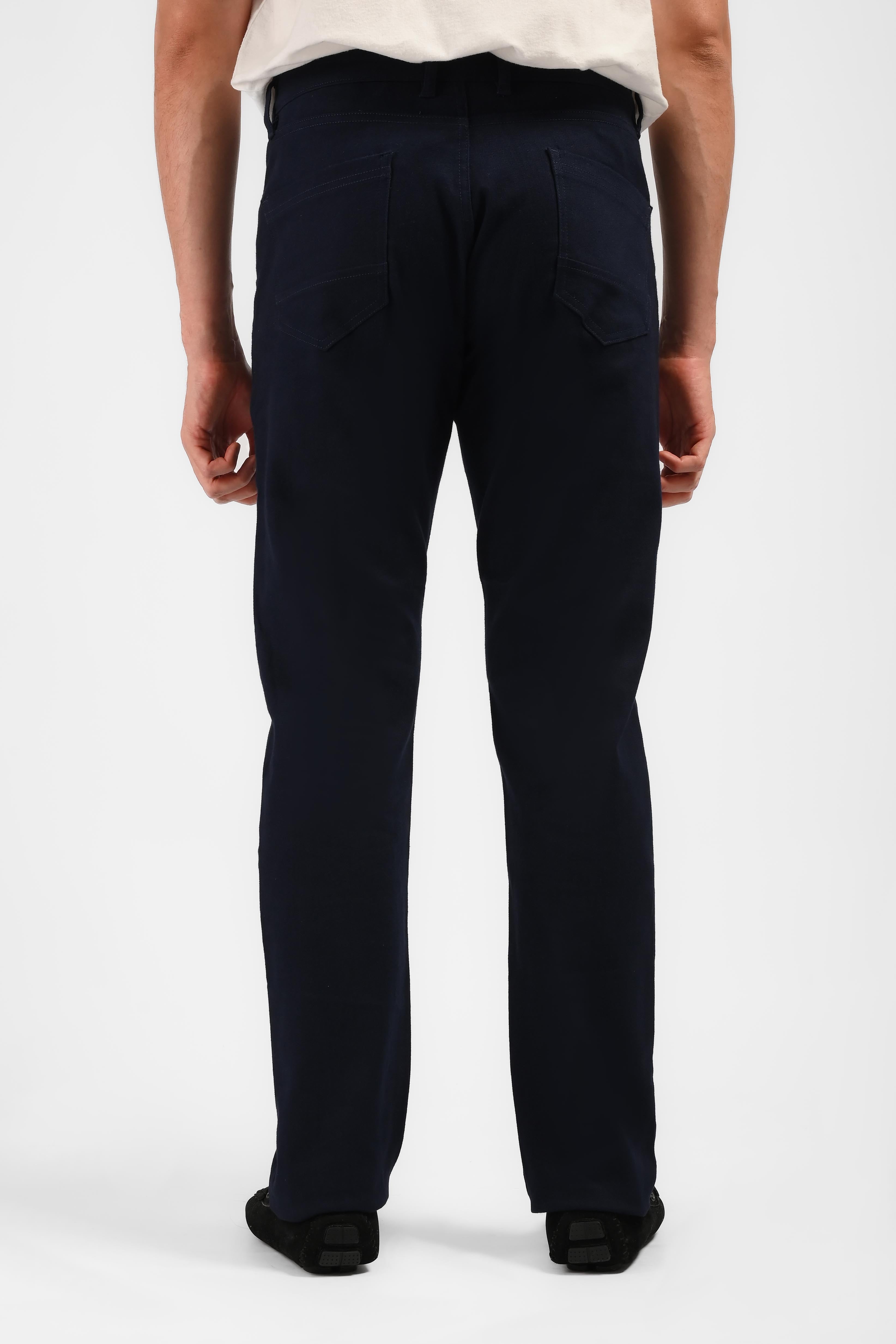 MOC Celana Panjang Chinos Pria Slim Fit VERBY-NAVY