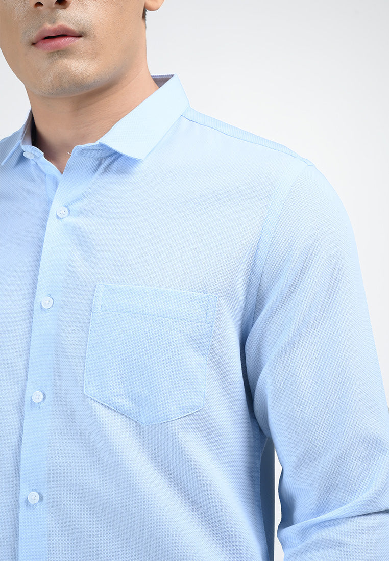 MOC Kemeja Lengan Panjang Pria ARTURO-LIGHT BLUE