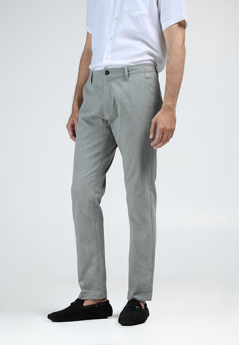 MOC Celana Panjang Pria Slim Fit FORWARD-GREY