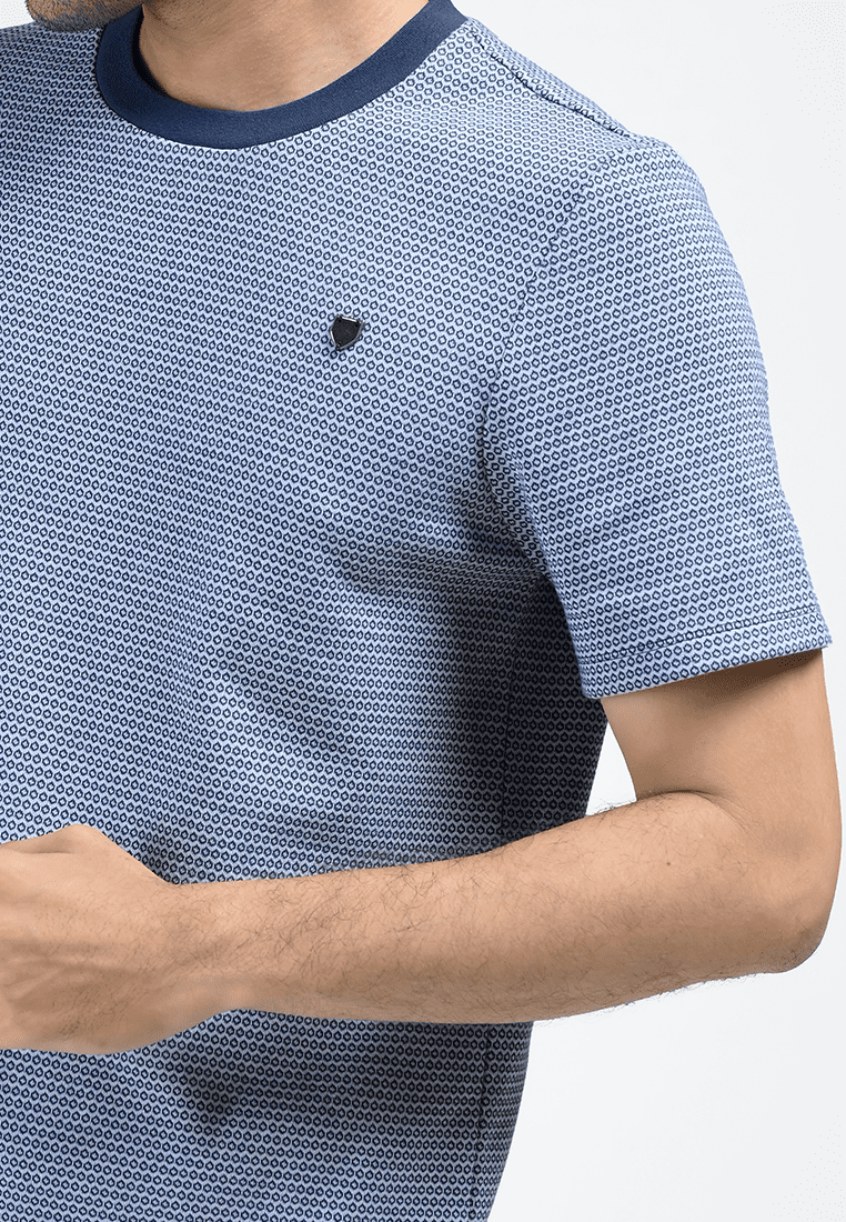 MOC Kaos Lengan Pendek Pria REMINGTON-BLUE