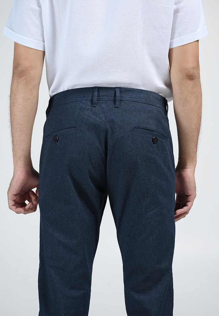 MOC Celana Panjang Pria Slim Fit FORWARD-NAVY