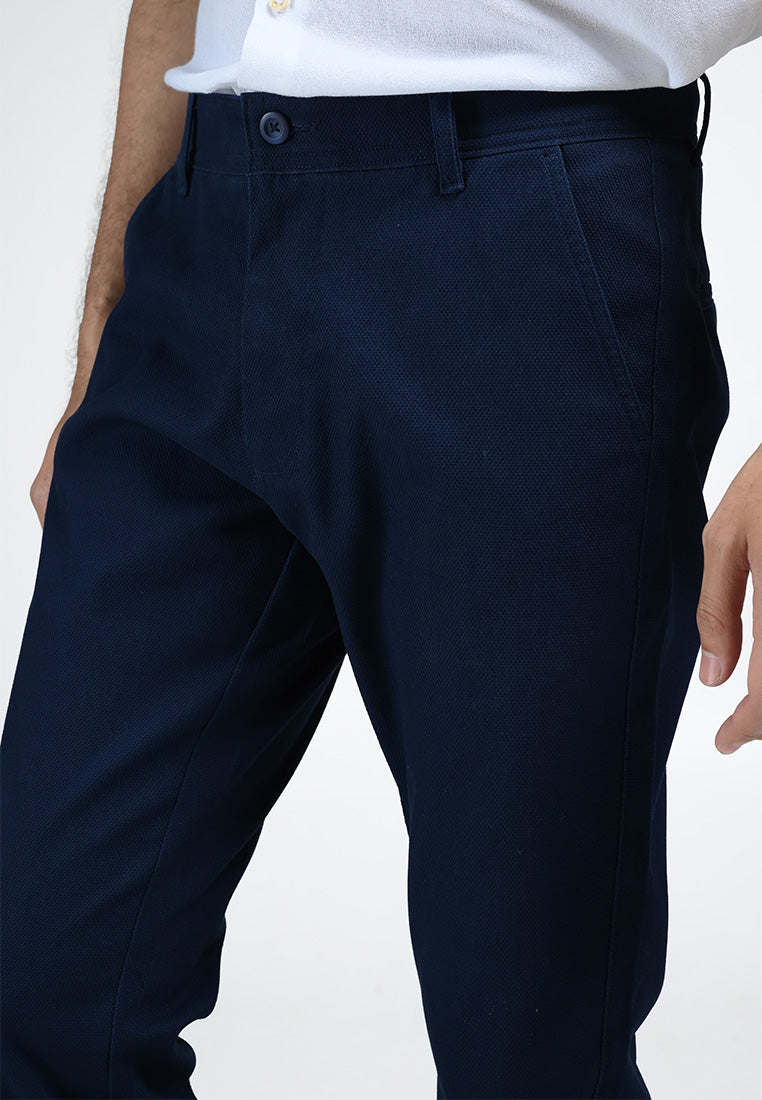 MOC Celana Panjang Pria Slim Fit BERNARD-NAVY