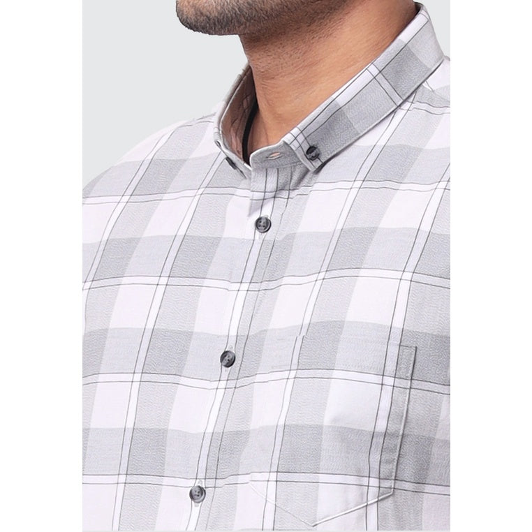 MOC Kemeja Lengan Pendek Pria IRBY - GREY