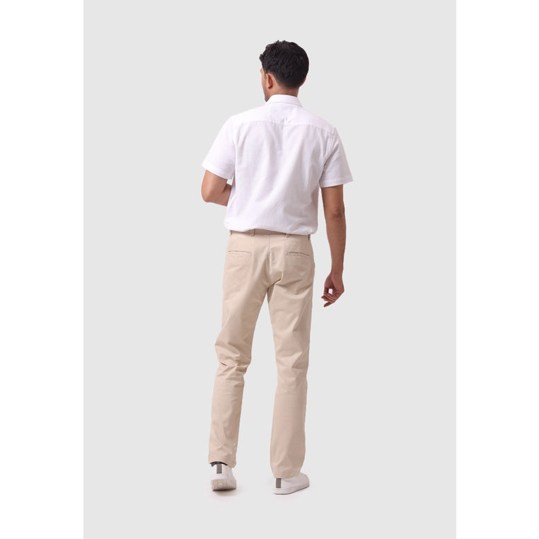 MOC Celana Panjang Pria Regular Fit JASPER - LIGHT BEIGE