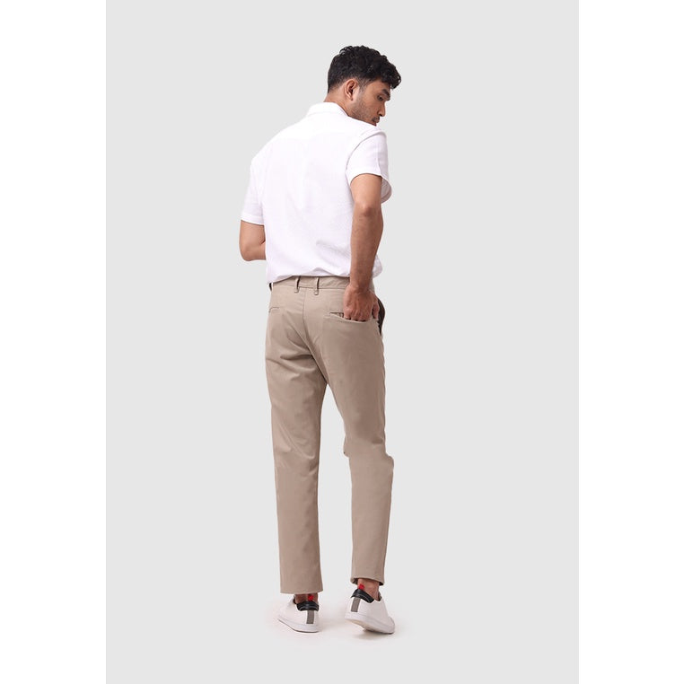 MOC Celana Panjang Pria Regular Fit JASPER - KHAKI