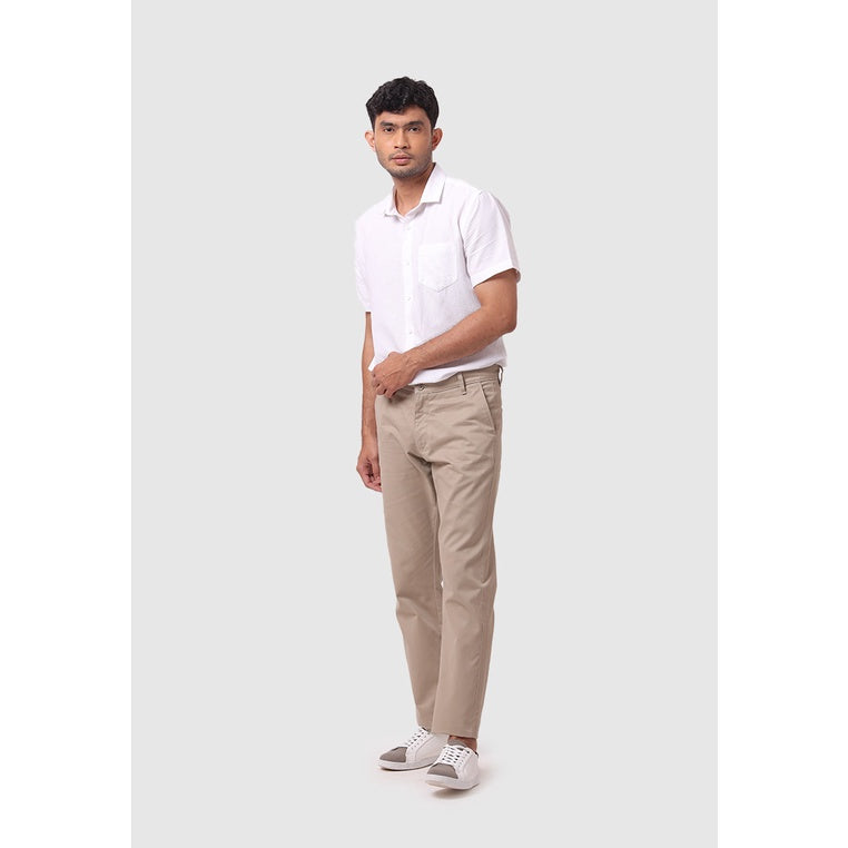 MOC Celana Panjang Pria Regular Fit JASPER - KHAKI