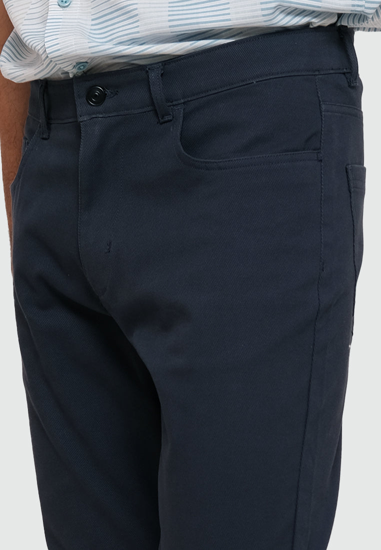 MOC Celana Panjang Chinos Pria Slim Fit HOVE-NAVY