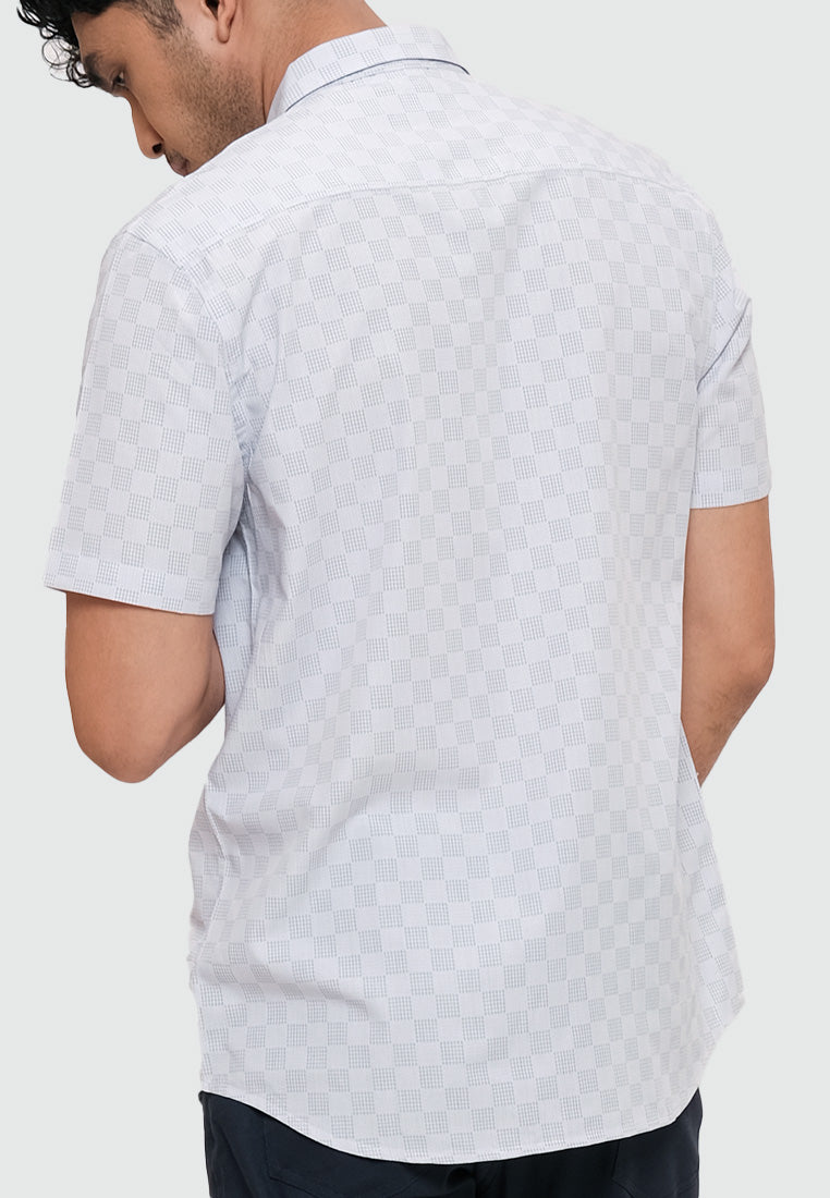 MOC Kemeja Lengan Panjang Pria EMRYL - WHITE