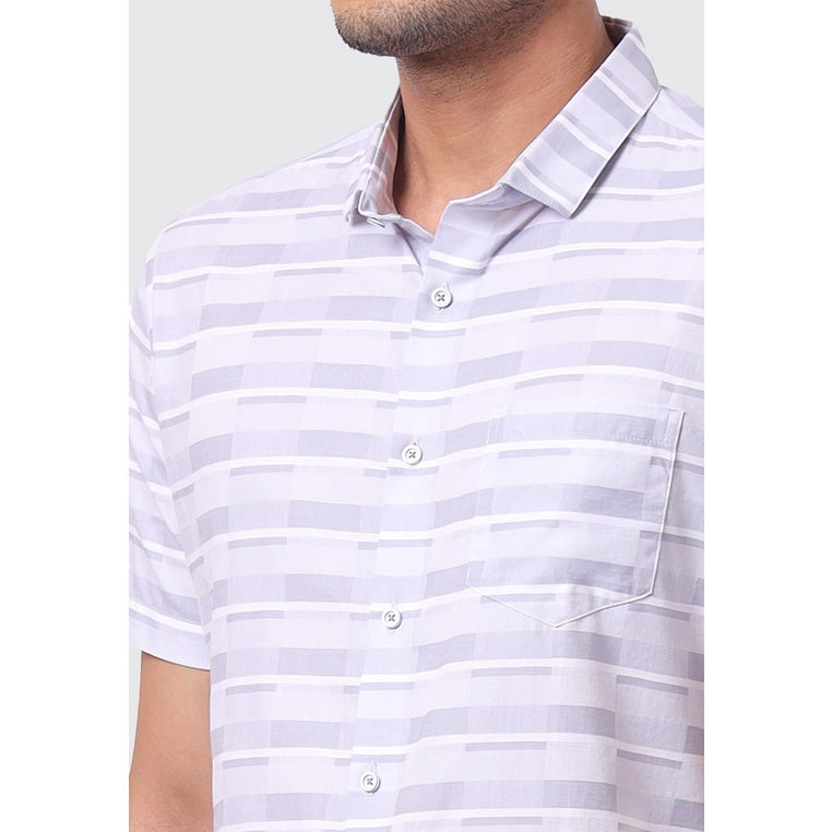 MOC Kemeja Lengan Pendek Pria PITFIELD - GREY