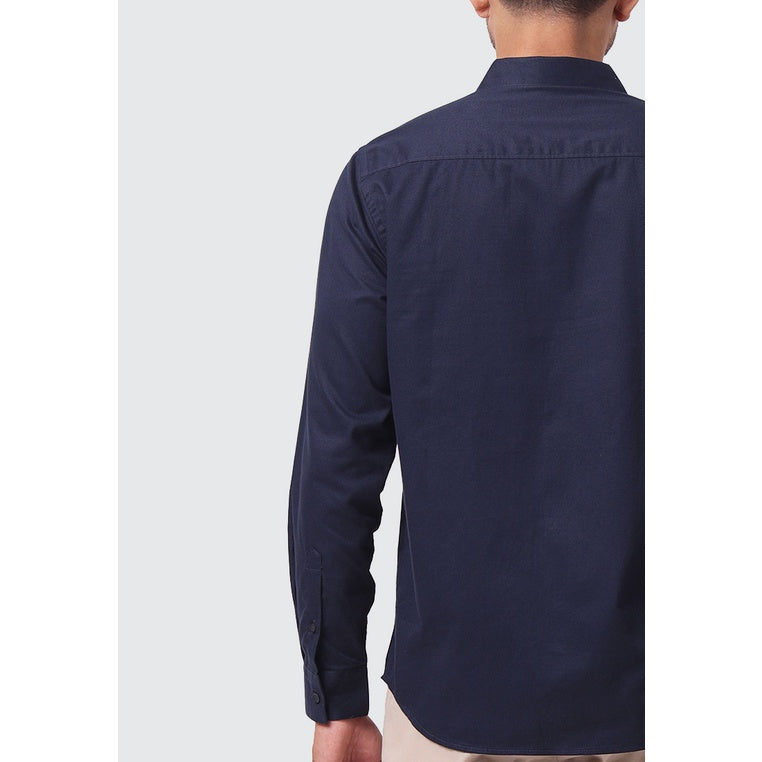MOC Kemeja Lengan Panjang Pria COOPER - NAVY